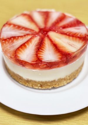 いちごのチーズタルト-レシピのメイン写真