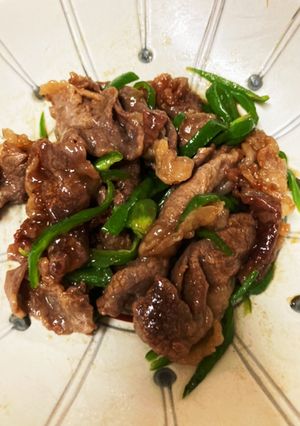 超簡単レンジで青椒肉絲-レシピのメイン写真