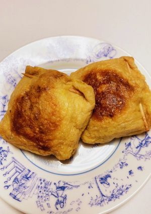 噛んだ瞬間旨味がじゅわ〜♡肉詰め油揚げ-レシピのメイン写真