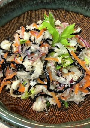生ひじきとおからの食物繊維いっぱいサラダ-レシピのメイン写真