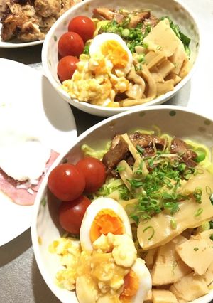 ザルラーメン-レシピのメイン写真