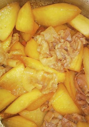豚大根甘辛いため煮-レシピのメイン写真