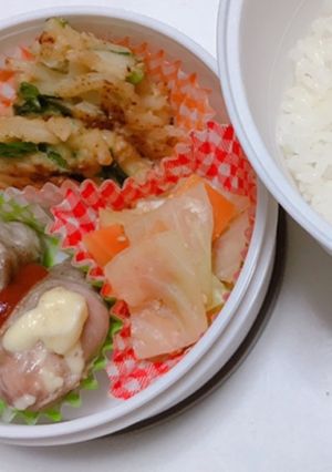 4/12 息子さんランチジャー弁当-レシピのメイン写真