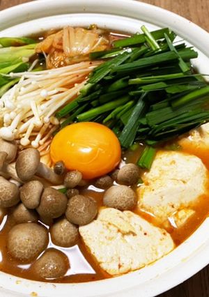 キムチの素で簡単＆手早くズンドゥブ風　-レシピのメイン写真