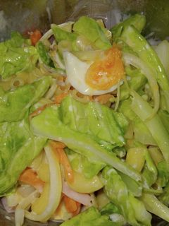 春キャベツでマカロニサラダ-レシピのメイン写真