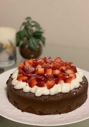ずっしりビターなガトーショコラ-レシピのメイン写真