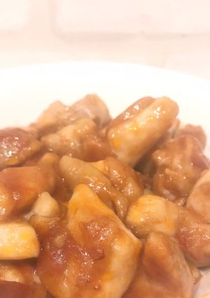 すぐ出来る鶏もも肉ケチャップ炒め＊弁当も-レシピのメイン写真