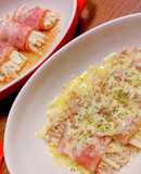 レンジ調理☆2種のえのきベーコン
