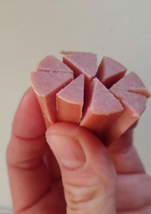 ウインナー♡カット冷凍しちゃお！-レシピのメイン写真