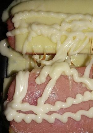 ベビーハムたっぷりチーズ焼き-レシピのメイン写真