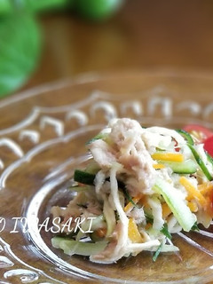 綺麗になれちゃう『切り干し大根サラダ』-レシピのメイン写真