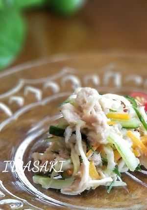 綺麗になれちゃう『切り干し大根サラダ』-レシピのメイン写真