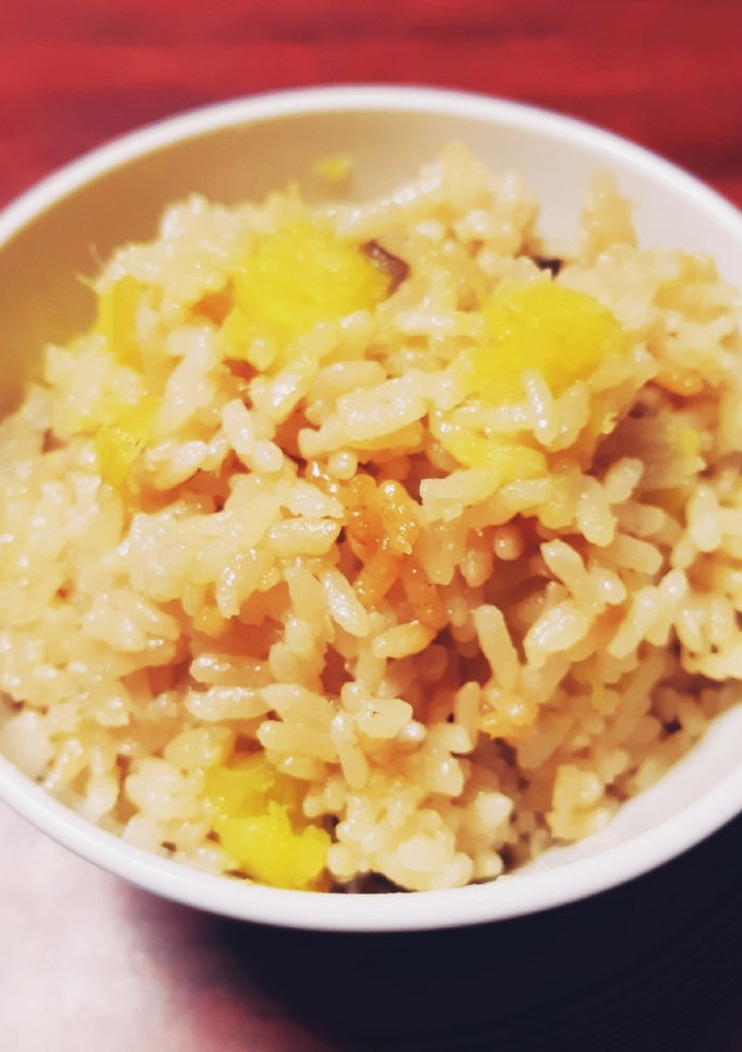 さつまいもときのこの炊き込みご飯-レシピのメイン写真