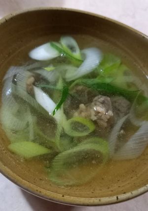 簡単☆牛タンスープ-レシピのメイン写真