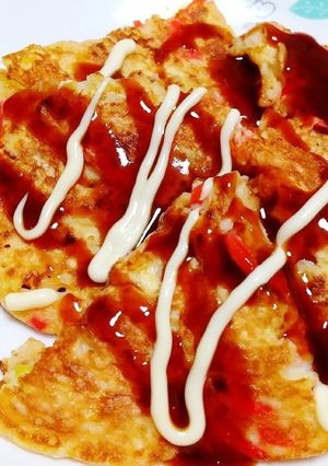 紅生姜と長芋のふわとろ焼き-レシピのメイン写真