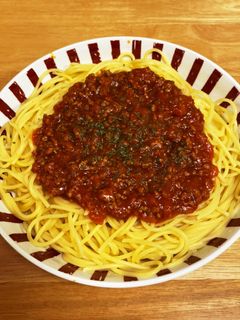 簡単!お子様用ミートソースパスタ-レシピのメイン写真