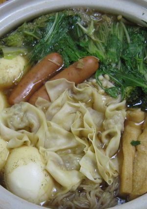 つゆは使わず☆なんでも入れちゃえカレー鍋-レシピのメイン写真