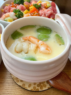 海老アボガドチーズの本格茶碗蒸し!-レシピのメイン写真