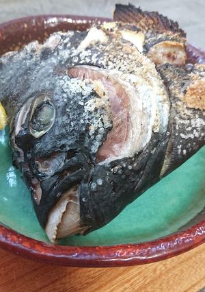 トースターで石鯛のかぶと焼き-レシピのメイン写真