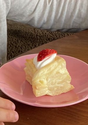 ごほうびイチゴパイ-レシピのメイン写真