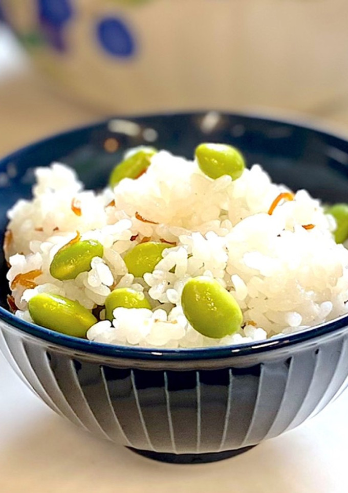 簡単！枝豆とちりめん山椒の混ぜご飯-レシピのメイン写真