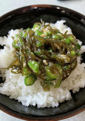 簡単！オクラと子持ち昆布でご飯のお供-レシピのメイン写真