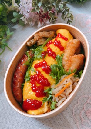 高校2年女子お弁当♥2021.04.21-レシピのメイン写真