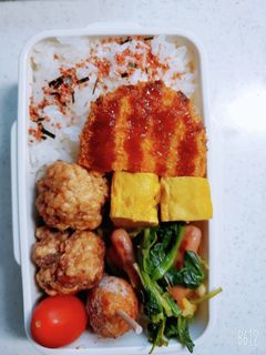 ☆高校生娘のお弁当☆436-レシピのメイン写真
