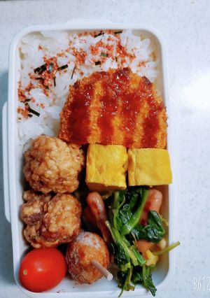 ☆高校生娘のお弁当☆436-レシピのメイン写真