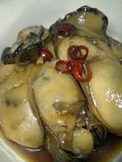 牡蠣の佃煮、オイスターソースで-レシピのメイン写真