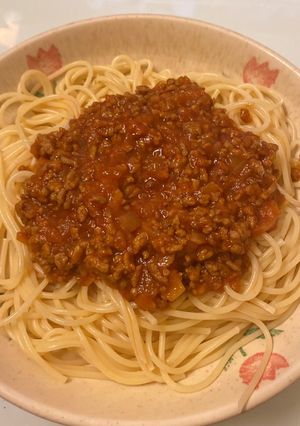 定番　簡単　ミートソース（スパゲッティ）-レシピのメイン写真