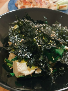 【冷奴 アレンジ】豆腐とニラのポン酢和え-レシピのメイン写真