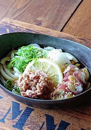 冷やしぶっかけうどん★ツナおろしレモン-レシピのメイン写真