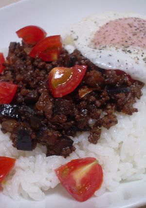 甘辛❤ショウガ風味のそぼろご飯-レシピのメイン写真