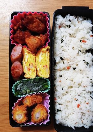 4/21 手抜き弁当(；｀∀´)-レシピのメイン写真