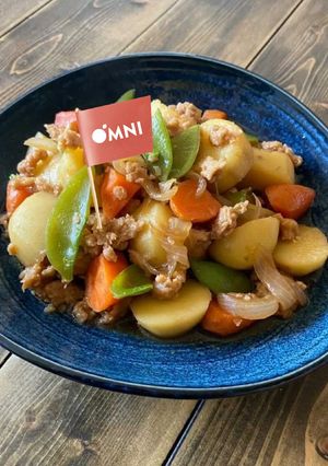 OMNIミンチのジューシー肉じゃが-レシピのメイン写真