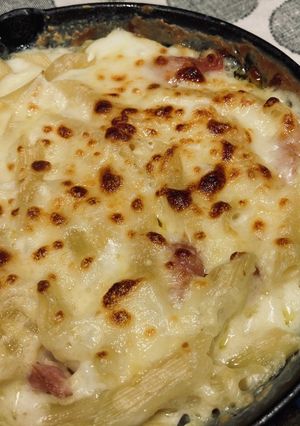 スキレットで☆マカロニチーズ-レシピのメイン写真