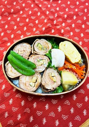 ズッキーニ ロールのっけ弁当-レシピのメイン写真