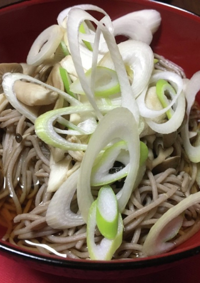 きのこたっぷりかけ蕎麦-レシピのメイン写真