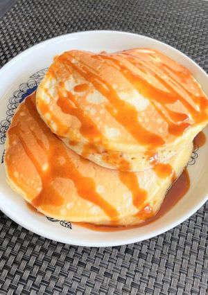 長芋とろろでふわふわパンケーキ-レシピのメイン写真
