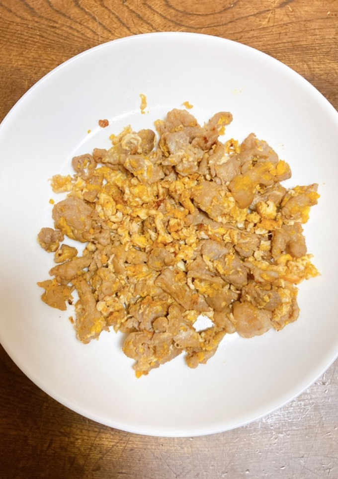 豚肉の卵炒め-レシピのメイン写真