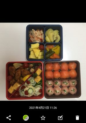運動会のお弁当 2017♡-レシピのメイン写真