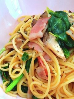 白だしで和風パスタ-レシピのメイン写真