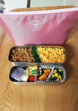 ４月 中学生のお弁当①-レシピのメイン写真