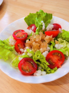 もち麦サラダwithけやきドレッシング-レシピのメイン写真