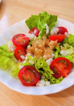 もち麦サラダwithけやきドレッシング-レシピのメイン写真