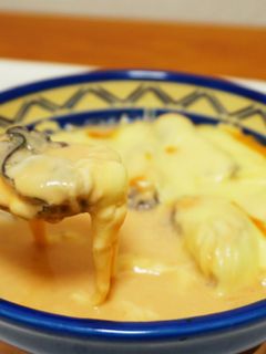 革命!簡単☆牡蠣のオーロラチーズ焼き-レシピのメイン写真