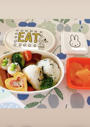 ３歳児お弁当-レシピのメイン写真