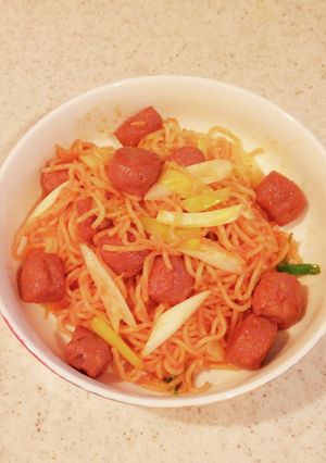 ナポリタン麺-レシピのメイン写真