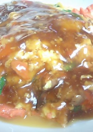 ✿鮭ニラ玉のあんかけ✿-レシピのメイン写真